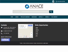 Tablet Screenshot of anacebrasil.org.br